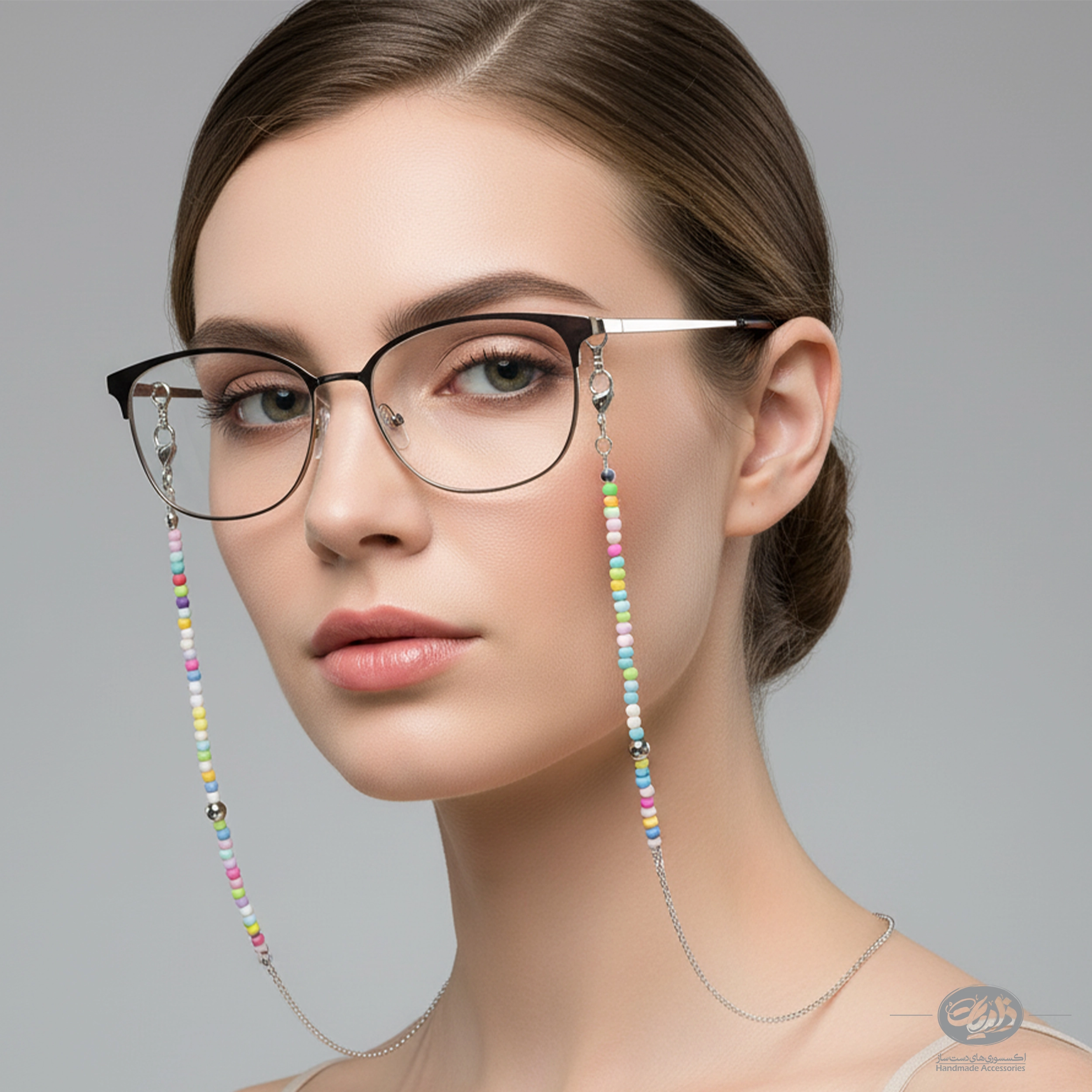 بند عینک کالیدو (KALEIDO) 6 بند عینک منجوق و زنجیری ذاریات مدل کالیدو (KALEIDO) - تصویر 1