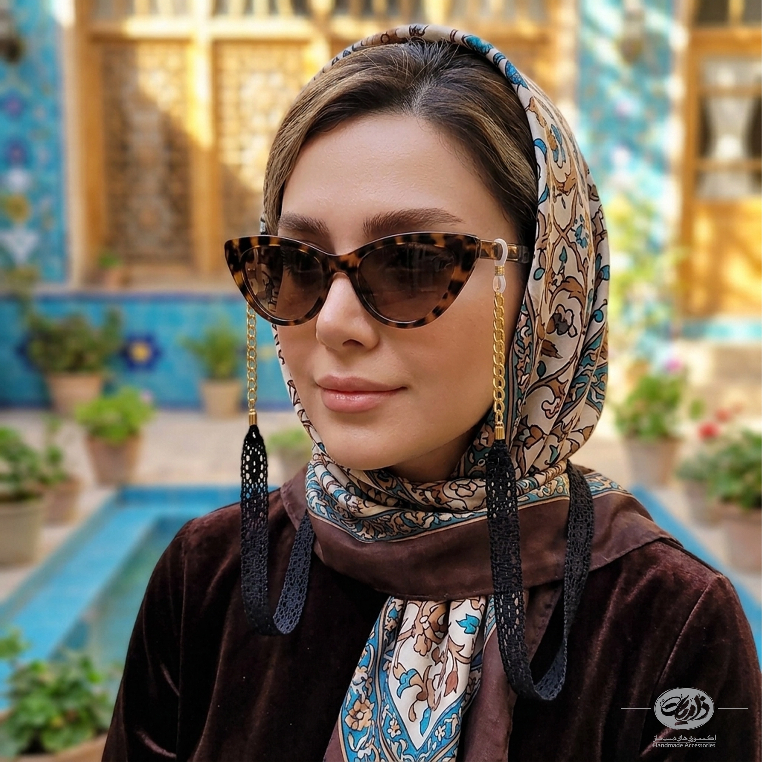 6 بند عینک زنانه ذاریات مدل گیپور 2 (GUIPURE 2) - تصویر 1