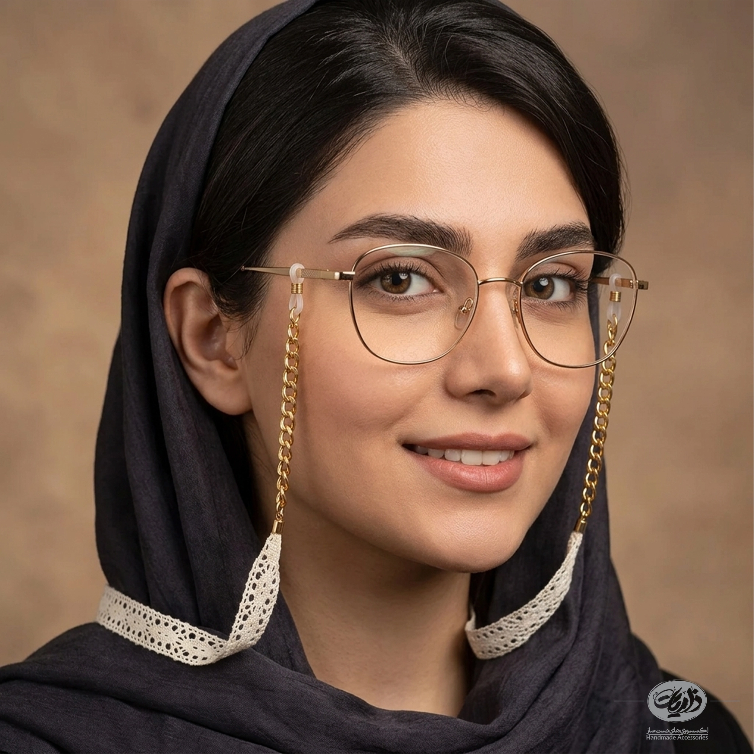 بند عینک زنانه ذاریات مدل گیپور (GUIPURE) 3 بند عینک زنانه ذاریات مدل گیپور (GUIPURE) - تصویر 1
